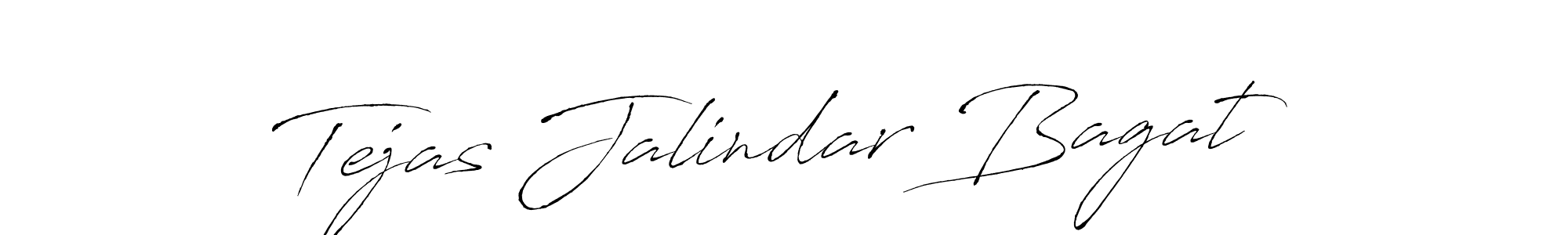 You should practise on your own different ways (Antro_Vectra) to write your name (Tejas Jalindar Bagat) in signature. don't let someone else do it for you. Tejas Jalindar Bagat signature style 6 images and pictures png