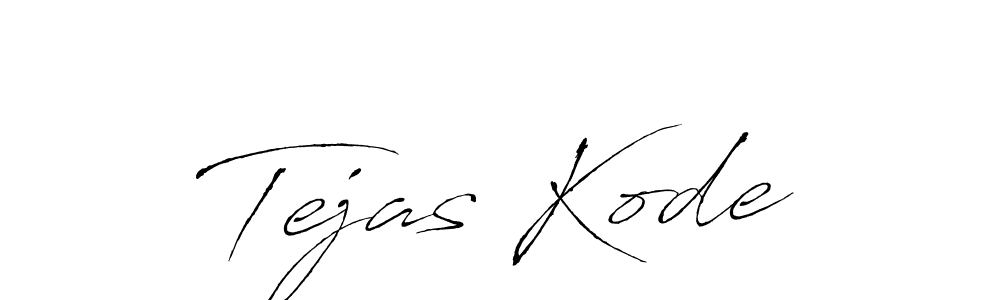 Also You can easily find your signature by using the search form. We will create Tejas Kode name handwritten signature images for you free of cost using Antro_Vectra sign style. Tejas Kode signature style 6 images and pictures png