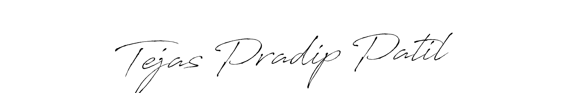 Tejas Pradip Patil stylish signature style. Best Handwritten Sign (Antro_Vectra) for my name. Handwritten Signature Collection Ideas for my name Tejas Pradip Patil. Tejas Pradip Patil signature style 6 images and pictures png