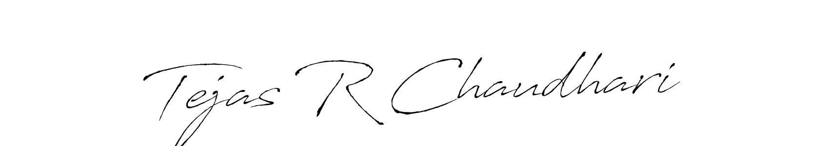 Use a signature maker to create a handwritten signature online. With this signature software, you can design (Antro_Vectra) your own signature for name Tejas R Chaudhari. Tejas R Chaudhari signature style 6 images and pictures png