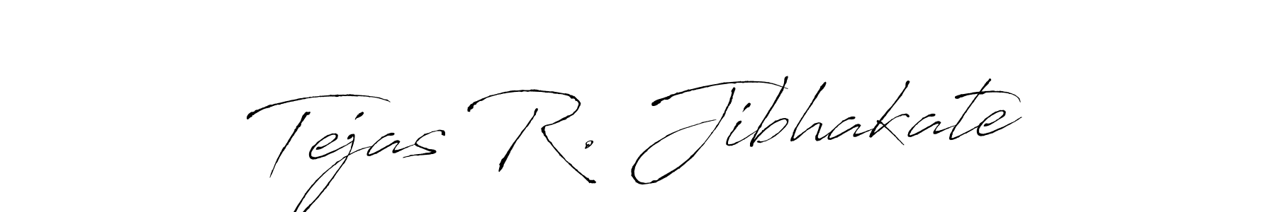 Design your own signature with our free online signature maker. With this signature software, you can create a handwritten (Antro_Vectra) signature for name Tejas R. Jibhakate. Tejas R. Jibhakate signature style 6 images and pictures png