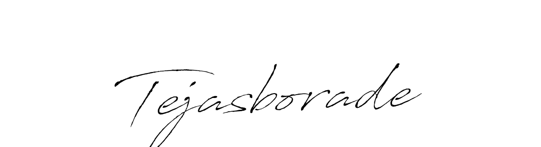 Make a beautiful signature design for name Tejasborade. With this signature (Antro_Vectra) style, you can create a handwritten signature for free. Tejasborade signature style 6 images and pictures png