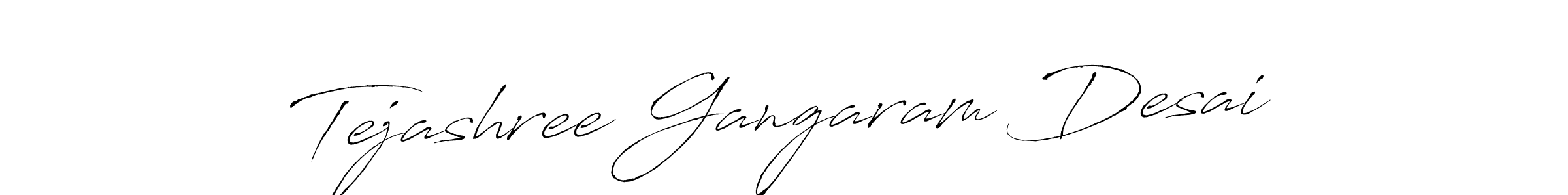 Make a short Tejashree Gangaram Desai signature style. Manage your documents anywhere anytime using Antro_Vectra. Create and add eSignatures, submit forms, share and send files easily. Tejashree Gangaram Desai signature style 6 images and pictures png