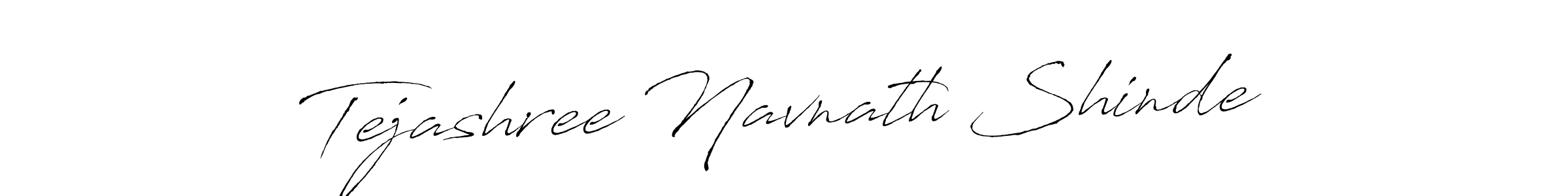 Design your own signature with our free online signature maker. With this signature software, you can create a handwritten (Antro_Vectra) signature for name Tejashree Navnath Shinde. Tejashree Navnath Shinde signature style 6 images and pictures png