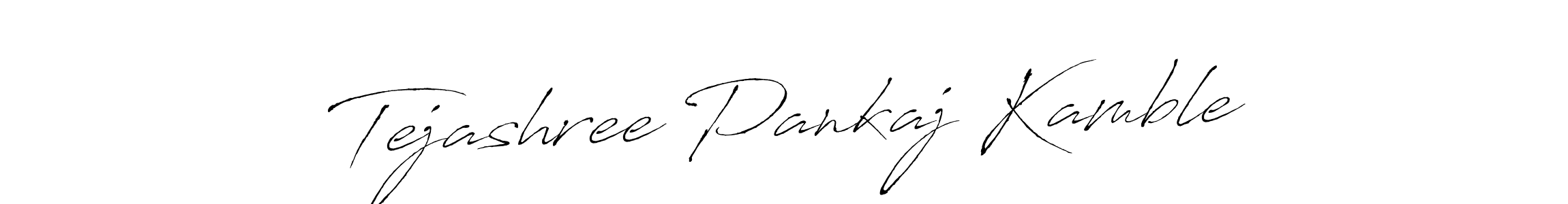 The best way (Antro_Vectra) to make a short signature is to pick only two or three words in your name. The name Tejashree Pankaj Kamble include a total of six letters. For converting this name. Tejashree Pankaj Kamble signature style 6 images and pictures png