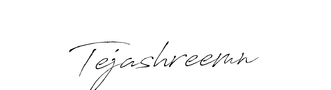 How to make Tejashreemn name signature. Use Antro_Vectra style for creating short signs online. This is the latest handwritten sign. Tejashreemn signature style 6 images and pictures png