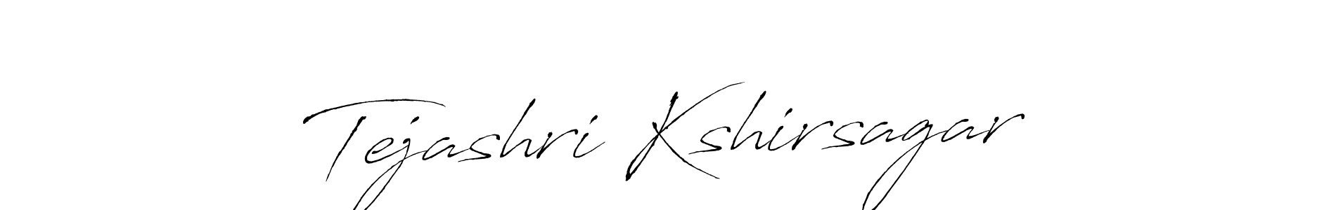 Design your own signature with our free online signature maker. With this signature software, you can create a handwritten (Antro_Vectra) signature for name Tejashri Kshirsagar. Tejashri Kshirsagar signature style 6 images and pictures png