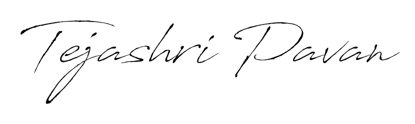 The Antro_Vectra font gives name Tejashri Pavan a signature that looks effortless yet distinguished. Download high-res PNG instantly. Tejashri Pavan signature style 6 images and pictures png