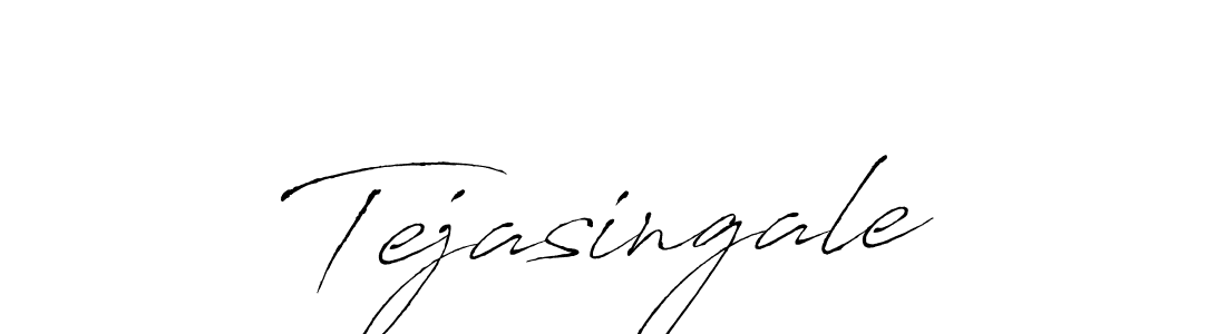 Tejasingale stylish signature style. Best Handwritten Sign (Antro_Vectra) for my name. Handwritten Signature Collection Ideas for my name Tejasingale. Tejasingale signature style 6 images and pictures png