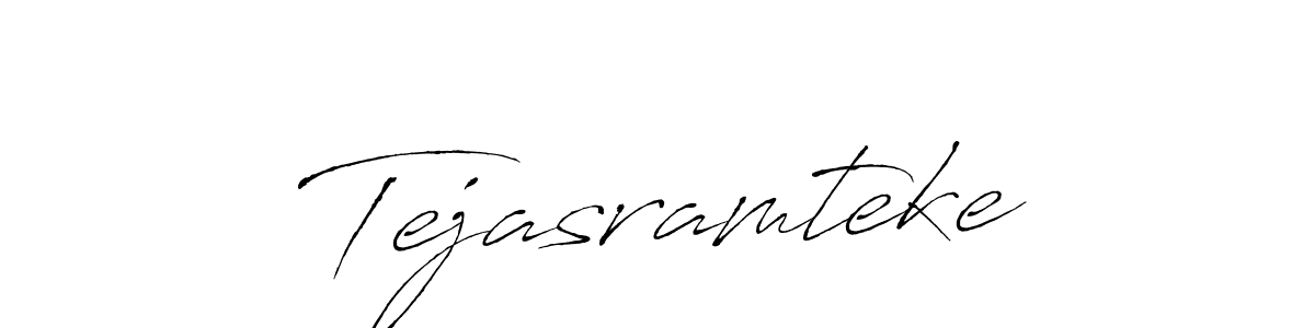 The best way (Antro_Vectra) to make a short signature is to pick only two or three words in your name. The name Tejasramteke include a total of six letters. For converting this name. Tejasramteke signature style 6 images and pictures png