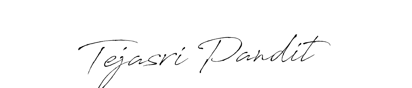 The best way (Antro_Vectra) to make a short signature is to pick only two or three words in your name. The name Tejasri Pandit include a total of six letters. For converting this name. Tejasri Pandit signature style 6 images and pictures png