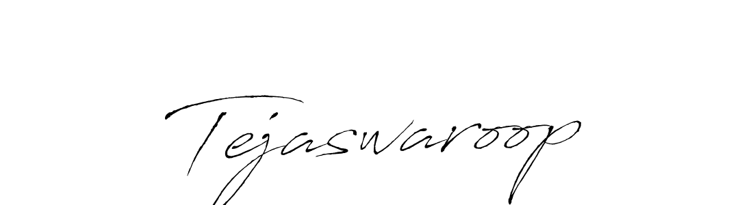 Make a beautiful signature design for name Tejaswaroop. With this signature (Antro_Vectra) style, you can create a handwritten signature for free. Tejaswaroop signature style 6 images and pictures png