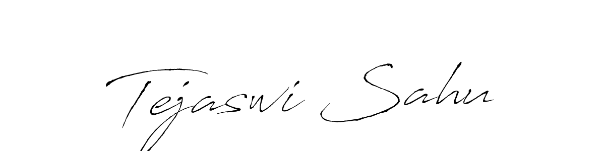 The best way (Antro_Vectra) to make a short signature is to pick only two or three words in your name. The name Tejaswi Sahu include a total of six letters. For converting this name. Tejaswi Sahu signature style 6 images and pictures png