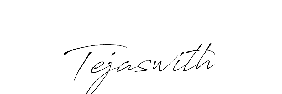 Design your own signature with our free online signature maker. With this signature software, you can create a handwritten (Antro_Vectra) signature for name Tejaswith. Tejaswith signature style 6 images and pictures png