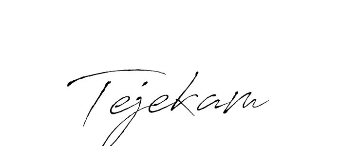 Also we have Tejekam name is the best signature style. Create professional handwritten signature collection using Antro_Vectra autograph style. Tejekam signature style 6 images and pictures png