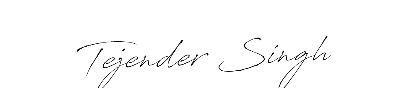 Also we have Tejender Singh name is the best signature style. Create professional handwritten signature collection using Antro_Vectra autograph style. Tejender Singh signature style 6 images and pictures png