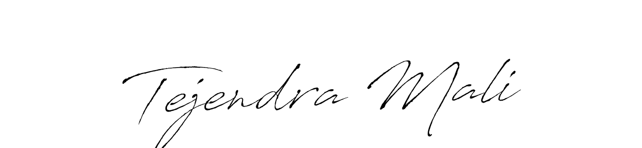 You should practise on your own different ways (Antro_Vectra) to write your name (Tejendra Mali) in signature. don't let someone else do it for you. Tejendra Mali signature style 6 images and pictures png