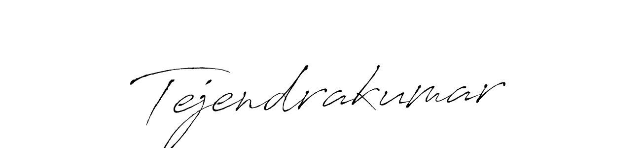 You should practise on your own different ways (Antro_Vectra) to write your name (Tejendrakumar) in signature. don't let someone else do it for you. Tejendrakumar signature style 6 images and pictures png