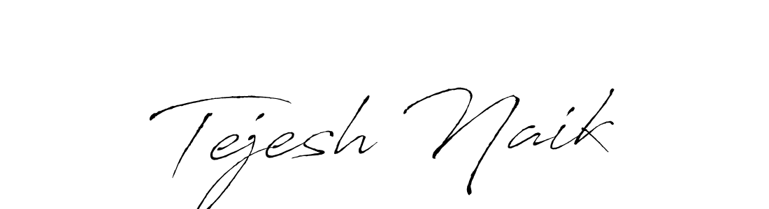 How to make Tejesh Naik signature? Antro_Vectra is a professional autograph style. Create handwritten signature for Tejesh Naik name. Tejesh Naik signature style 6 images and pictures png