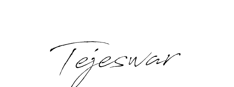 Antro_Vectra is a professional signature style that is perfect for those who want to add a touch of class to their signature. It is also a great choice for those who want to make their signature more unique. Get Tejeswar name to fancy signature for free. Tejeswar signature style 6 images and pictures png