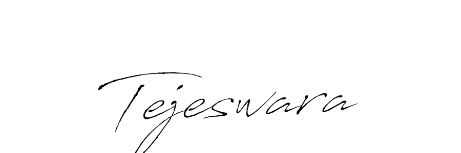 The best way (Antro_Vectra) to make a short signature is to pick only two or three words in your name. The name Tejeswara include a total of six letters. For converting this name. Tejeswara signature style 6 images and pictures png