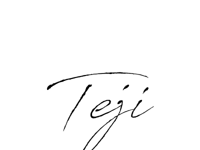 The best way (Antro_Vectra) to make a short signature is to pick only two or three words in your name. The name Teji include a total of six letters. For converting this name. Teji signature style 6 images and pictures png