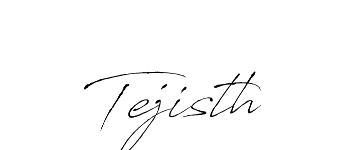 Create a beautiful signature design for name Tejisth. With this signature (Antro_Vectra) fonts, you can make a handwritten signature for free. Tejisth signature style 6 images and pictures png