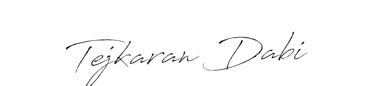 How to make Tejkaran Dabi signature? Antro_Vectra is a professional autograph style. Create handwritten signature for Tejkaran Dabi name. Tejkaran Dabi signature style 6 images and pictures png