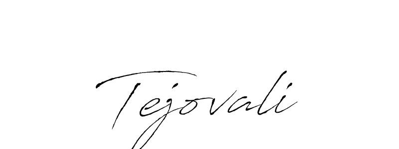 Create a beautiful signature design for name Tejovali. With this signature (Antro_Vectra) fonts, you can make a handwritten signature for free. Tejovali signature style 6 images and pictures png