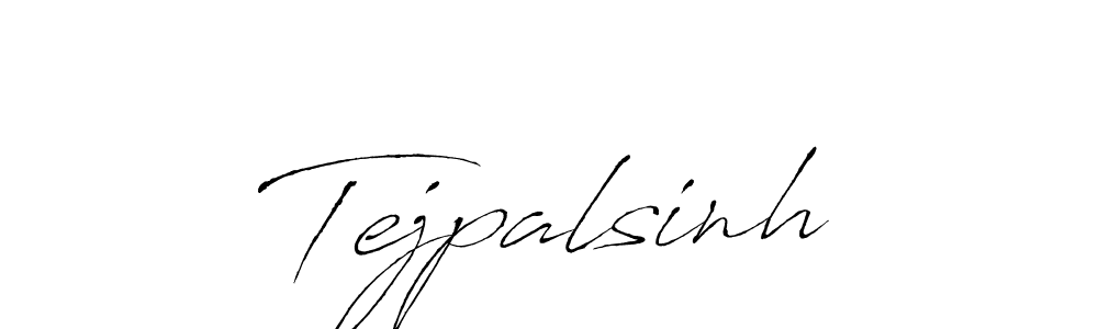 How to make Tejpalsinh signature? Antro_Vectra is a professional autograph style. Create handwritten signature for Tejpalsinh name. Tejpalsinh signature style 6 images and pictures png