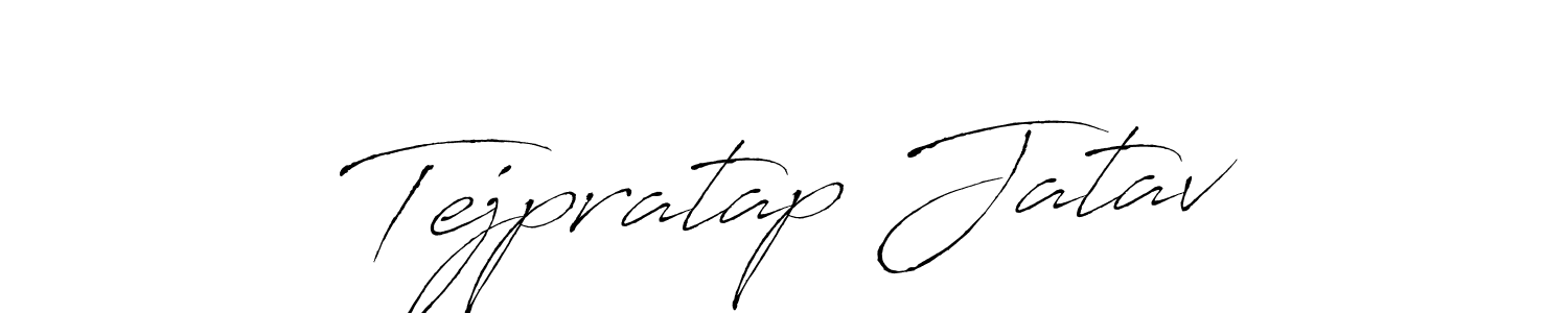 Antro_Vectra is a professional signature style that is perfect for those who want to add a touch of class to their signature. It is also a great choice for those who want to make their signature more unique. Get Tejpratap Jatav name to fancy signature for free. Tejpratap Jatav signature style 6 images and pictures png