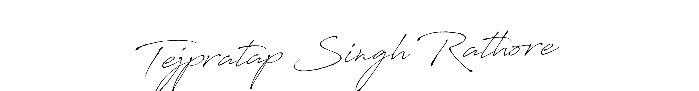 Design your own signature with our free online signature maker. With this signature software, you can create a handwritten (Antro_Vectra) signature for name Tejpratap Singh Rathore. Tejpratap Singh Rathore signature style 6 images and pictures png