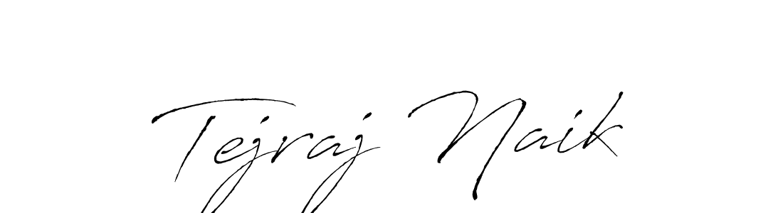 How to make Tejraj Naik signature? Antro_Vectra is a professional autograph style. Create handwritten signature for Tejraj Naik name. Tejraj Naik signature style 6 images and pictures png