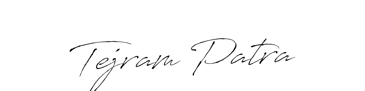 Design your own signature with our free online signature maker. With this signature software, you can create a handwritten (Antro_Vectra) signature for name Tejram Patra. Tejram Patra signature style 6 images and pictures png