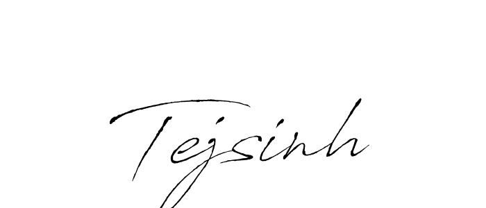 How to make Tejsinh name signature. Use Antro_Vectra style for creating short signs online. This is the latest handwritten sign. Tejsinh signature style 6 images and pictures png