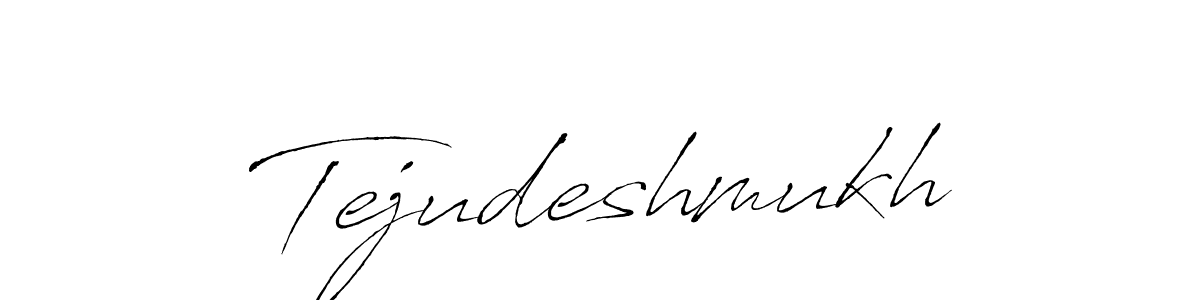 How to Draw Tejudeshmukh signature style? Antro_Vectra is a latest design signature styles for name Tejudeshmukh. Tejudeshmukh signature style 6 images and pictures png