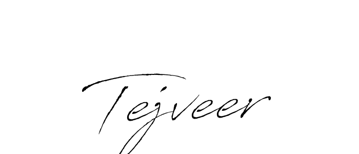 Create a beautiful signature design for name Tejveer. With this signature (Antro_Vectra) fonts, you can make a handwritten signature for free. Tejveer signature style 6 images and pictures png