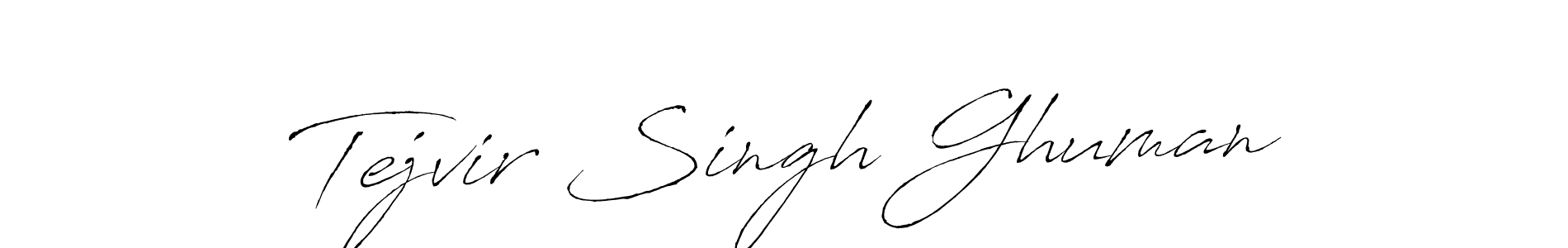 You should practise on your own different ways (Antro_Vectra) to write your name (Tejvir Singh Ghuman) in signature. don't let someone else do it for you. Tejvir Singh Ghuman signature style 6 images and pictures png