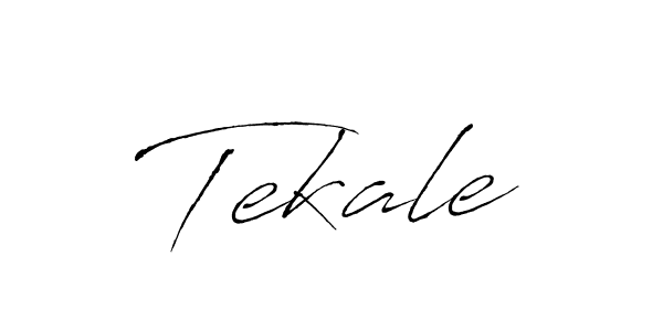You should practise on your own different ways (Antro_Vectra) to write your name (Tekale) in signature. don't let someone else do it for you. Tekale signature style 6 images and pictures png