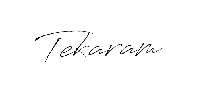 Also we have Tekaram name is the best signature style. Create professional handwritten signature collection using Antro_Vectra autograph style. Tekaram signature style 6 images and pictures png