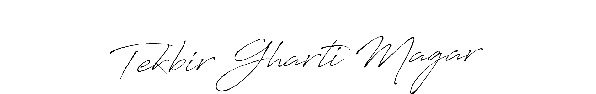 How to make Tekbir Gharti Magar signature? Antro_Vectra is a professional autograph style. Create handwritten signature for Tekbir Gharti Magar name. Tekbir Gharti Magar signature style 6 images and pictures png