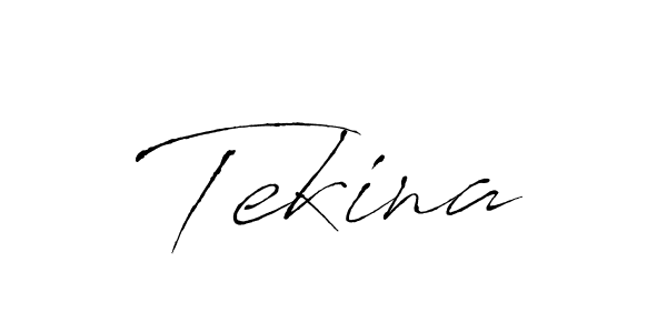 Tekina stylish signature style. Best Handwritten Sign (Antro_Vectra) for my name. Handwritten Signature Collection Ideas for my name Tekina. Tekina signature style 6 images and pictures png
