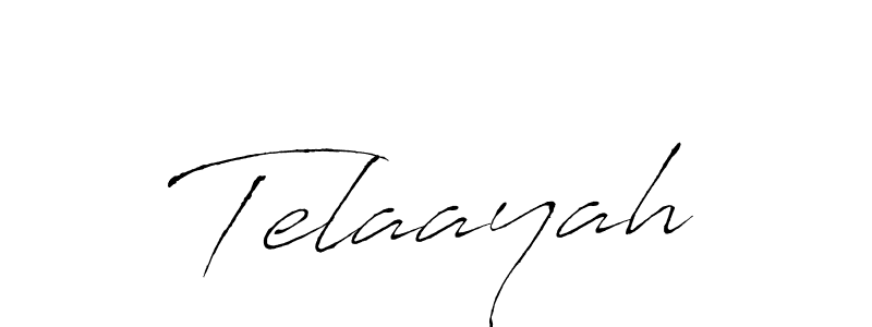 How to make Telaayah name signature. Use Antro_Vectra style for creating short signs online. This is the latest handwritten sign. Telaayah signature style 6 images and pictures png