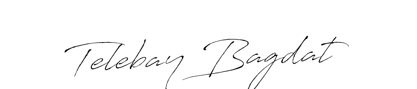 Make a beautiful signature design for name Telebay Bagdat. Use this online signature maker to create a handwritten signature for free. Telebay Bagdat signature style 6 images and pictures png
