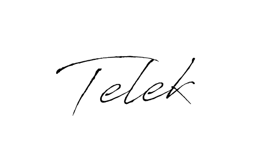 Also we have Telek name is the best signature style. Create professional handwritten signature collection using Antro_Vectra autograph style. Telek signature style 6 images and pictures png