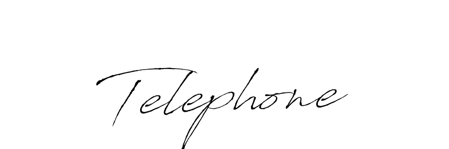 Best and Professional Signature Style for Telephone. Antro_Vectra Best Signature Style Collection. Telephone signature style 6 images and pictures png