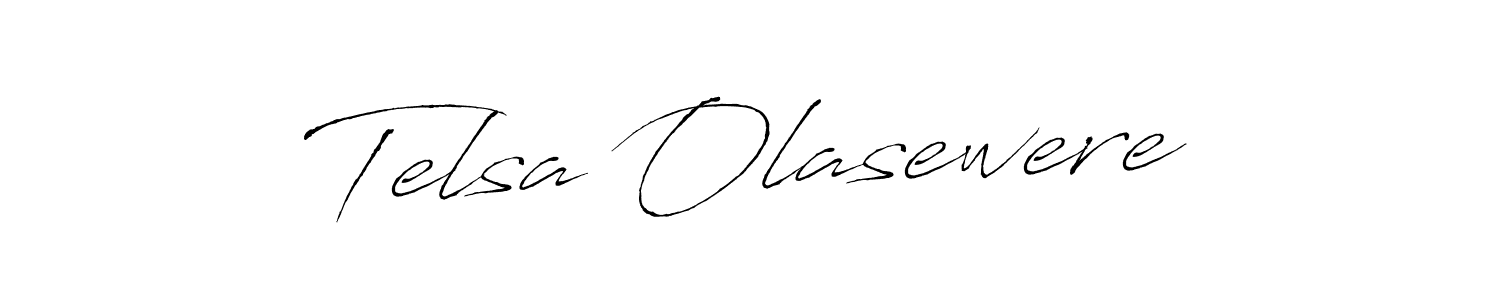 Similarly Antro_Vectra is the best handwritten signature design. Signature creator online .You can use it as an online autograph creator for name Telsa Olasewere. Telsa Olasewere signature style 6 images and pictures png