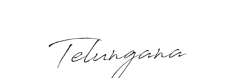 Make a beautiful signature design for name Telungana. With this signature (Antro_Vectra) style, you can create a handwritten signature for free. Telungana signature style 6 images and pictures png