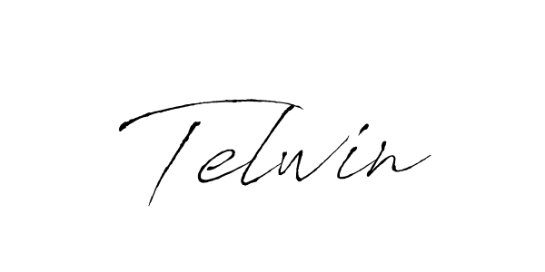 How to make Telwin name signature. Use Antro_Vectra style for creating short signs online. This is the latest handwritten sign. Telwin signature style 6 images and pictures png