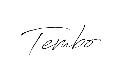 Also we have Tembo name is the best signature style. Create professional handwritten signature collection using Antro_Vectra autograph style. Tembo signature style 6 images and pictures png